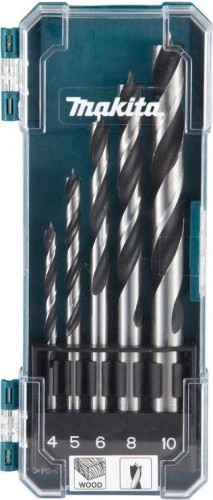Набор сверл по дереву 5 шт Makita D-72861 Набор сверл по дереву 5 шт Makita D-72861