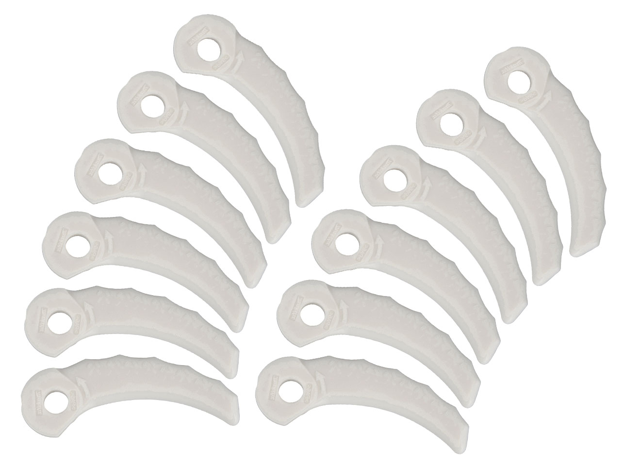 Пластиковые ножи (12 шт.)