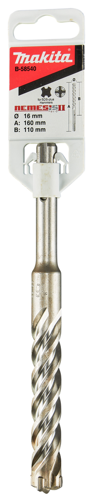 Бур SDS-plus Nemesis II 16х160 Makita B-58540