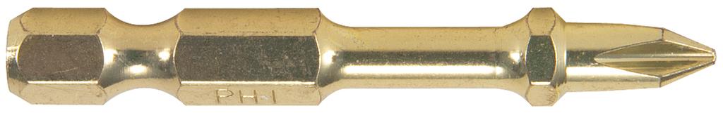 Бита Impact Gold PH1, 50 мм, E-form (MZ), 2 шт Makita B-28167 Бита Impact Gold PH1, 50 мм, E-form (MZ), 2 шт Makita B-28167