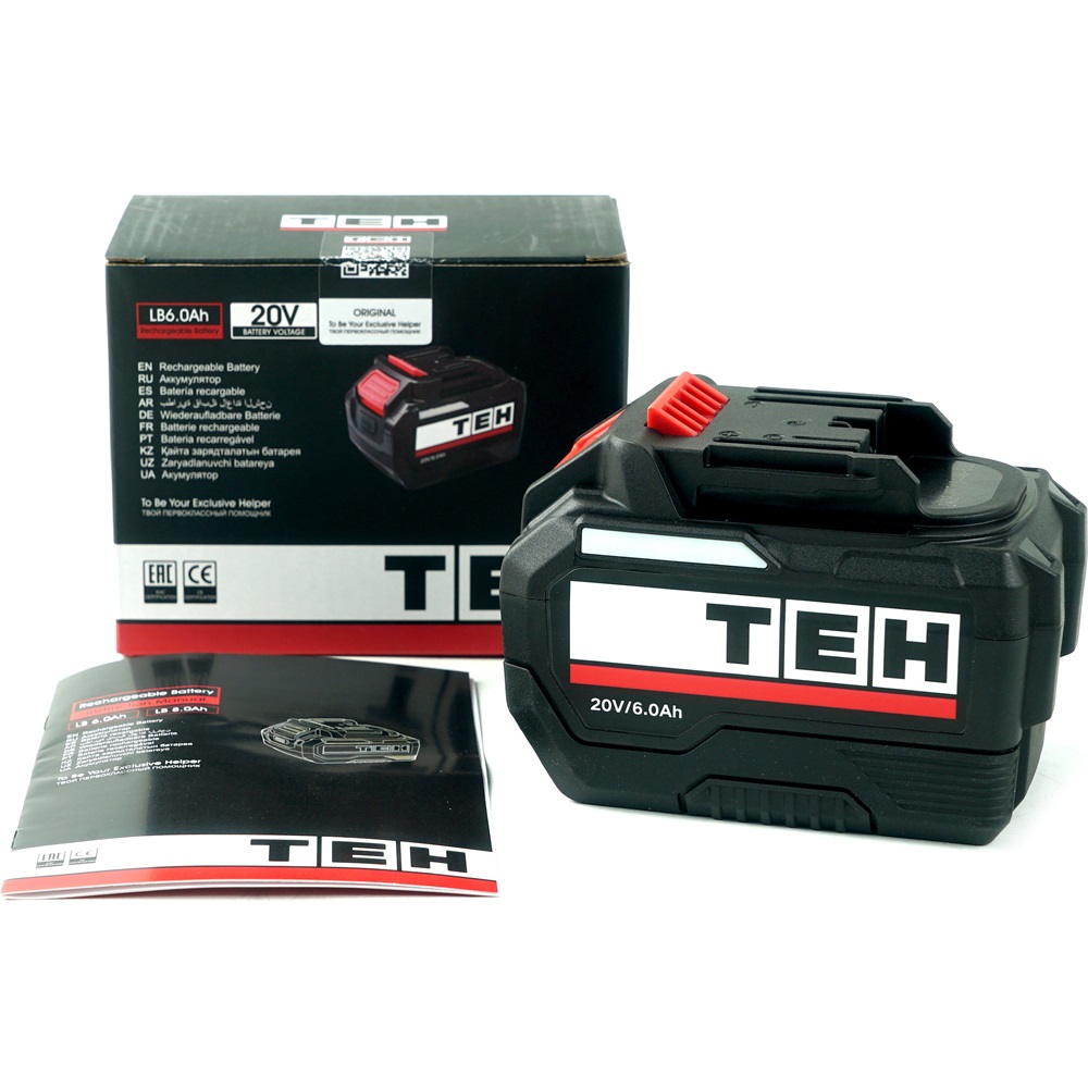 Аккумуляторная батарея TEH LB6.0Ah 20V 10C