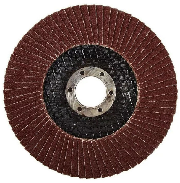 Лепестковый шлифовальный диск С80, 115 мм, стекловолокно, плоский Makita D-28472