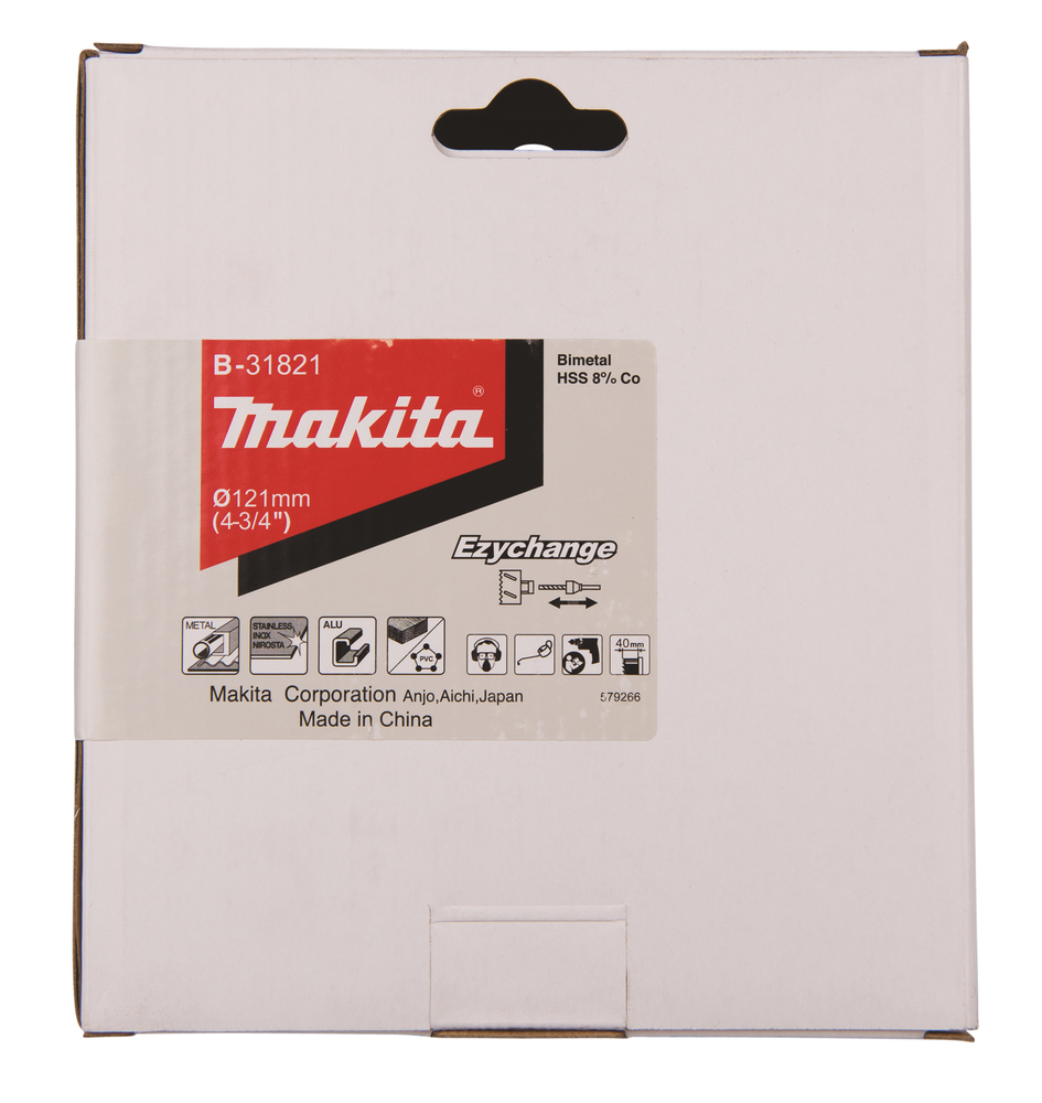 Коронка BiM 121мм Ezychange Makita B-31821