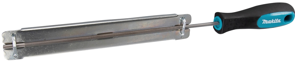 Напильник круглый 4 мм с рукояткой и шаблоном Makita D-70948 Напильник круглый 4 мм с рукояткой и шаблоном Makita D-70948