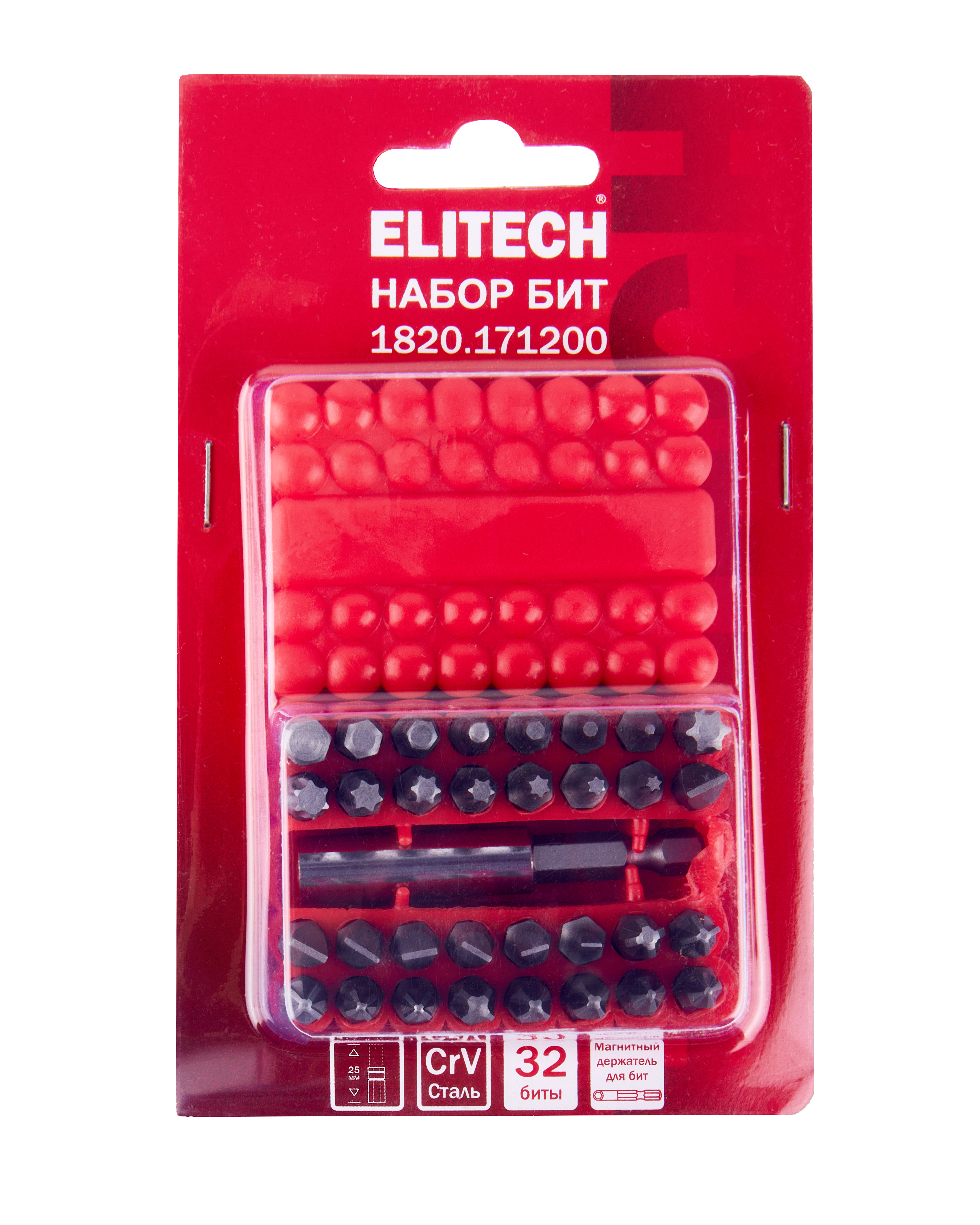Набор бит 25мм 33 предмета — 205069
