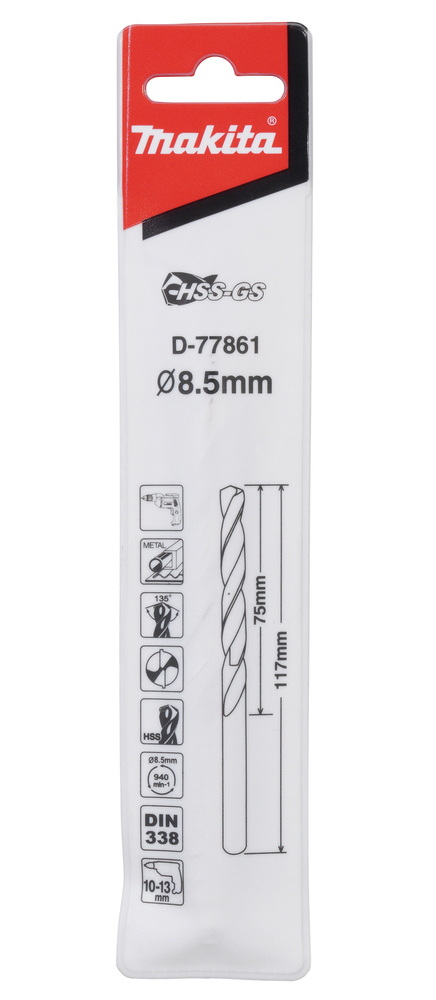 Сверло по металлу — D-77861