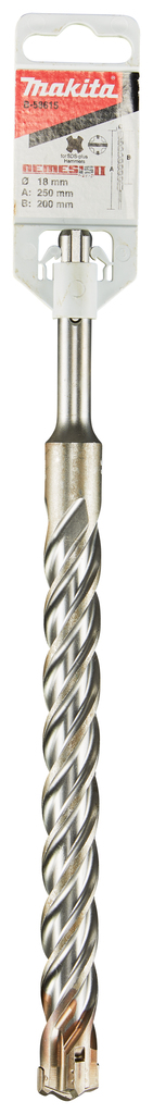 Бур SDS-PLUS Nemesis II 18x250 Makita B-58615