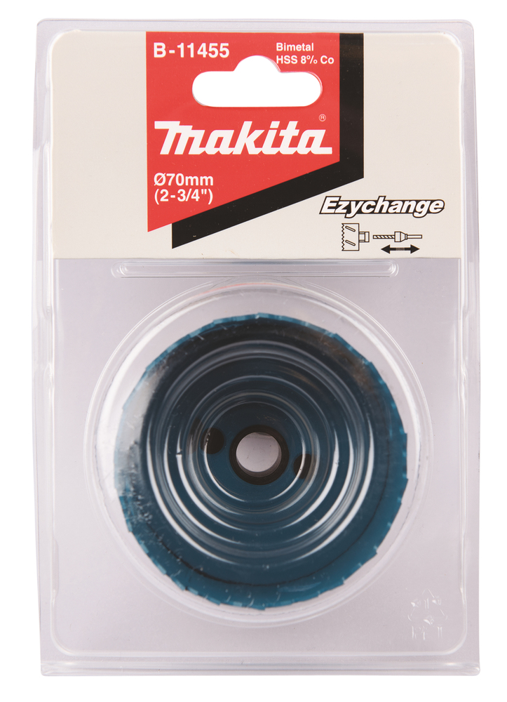 Коронка BiM 70мм Ezychange Makita B-11455