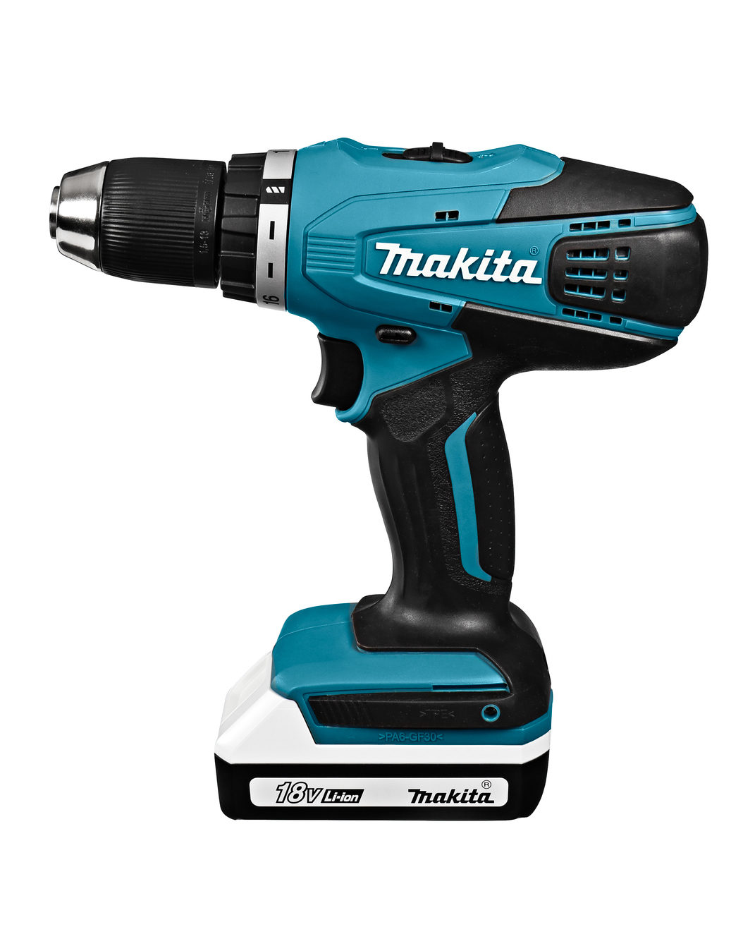 Аккумуляторная дрель-шуруповерт G-Series 18 В Makita DF457DWLE