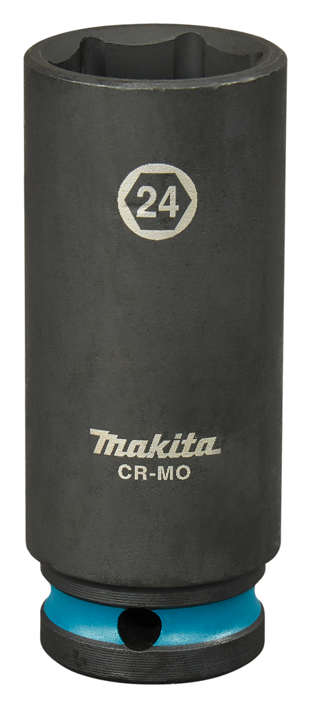 Ударная удлиненная торцовая головка Impact Black 1/2" 24x81,5 мм Makita E-16520 Ударная удлиненная торцовая головка Impact Black 1/2" 24x81,5 мм Makita E-16520