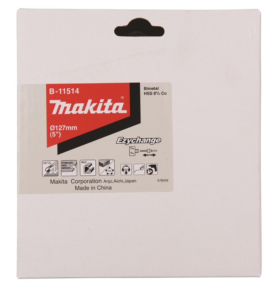 Коронка BiM 127мм Ezychange Makita B-11514