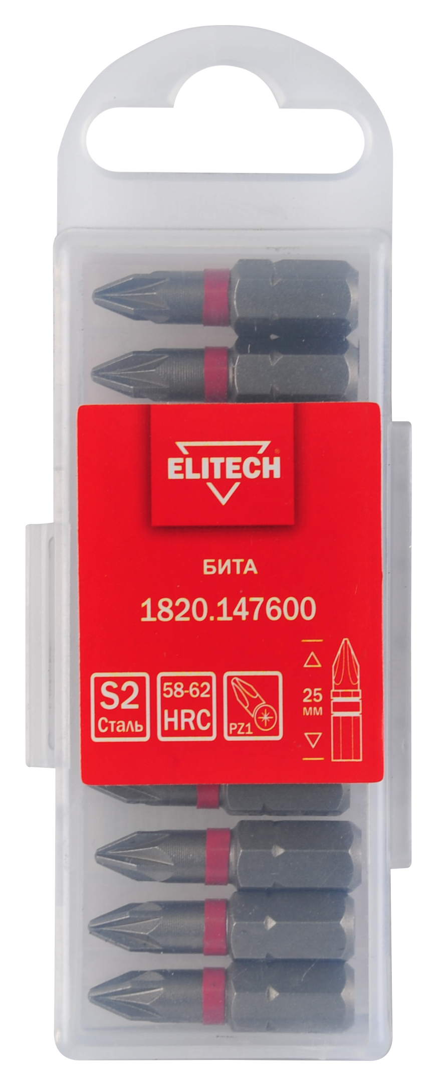 Бита PZ1 25мм 1шт — 204235