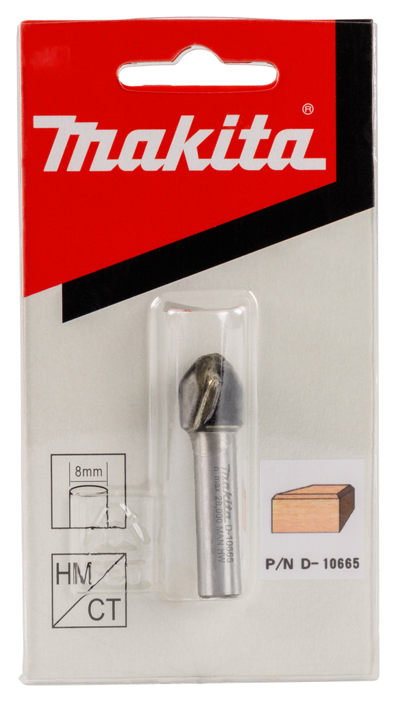 Фреза прямого/наклонного фрезерования 12,7х12,7х8х32х2Т Makita D-10665