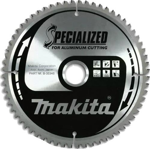 Пильный диск для алюминия 160X20X1.8X60T Makita B-35346