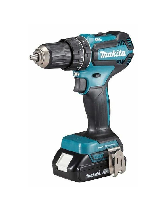 Аккумуляторная ударная дрель-шуруповерт LXT 18 В Makita DHP485RAJ