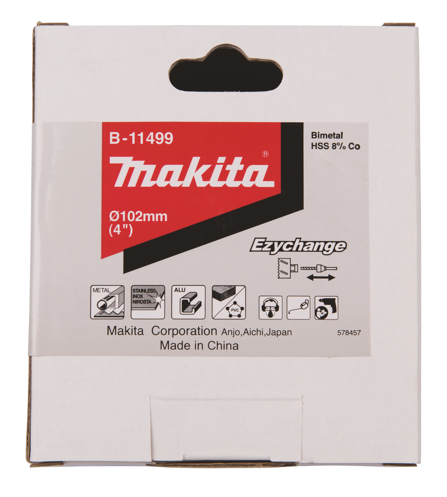 Коронка BiM 102мм Ezychange Makita B-11499
