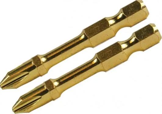 Бита Impact Gold Enduro PH2, 50 мм, E-form (MZ), 2 шт Makita B-28313