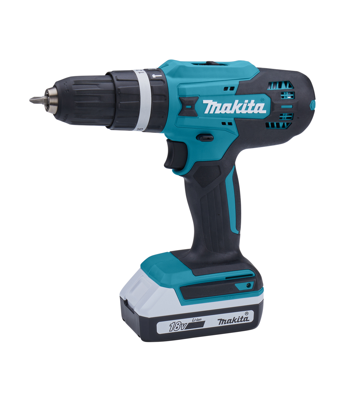 Аккумуляторная ударная дрель-шуруповерт G-Series 18 В Makita HP488DWE