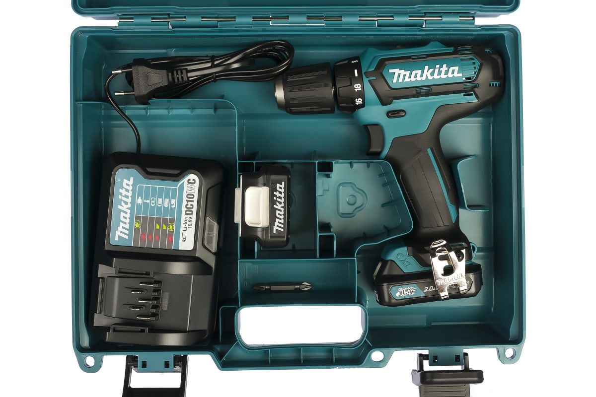Аккумуляторная дрель-шуруповерт CXT 12 В Makita DF331DWAE