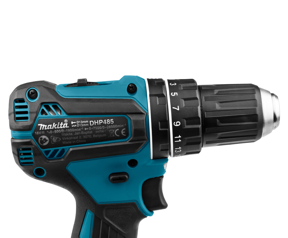 Аккумуляторная ударная дрель-шуруповерт LXT 18 В Makita DHP485RAJ