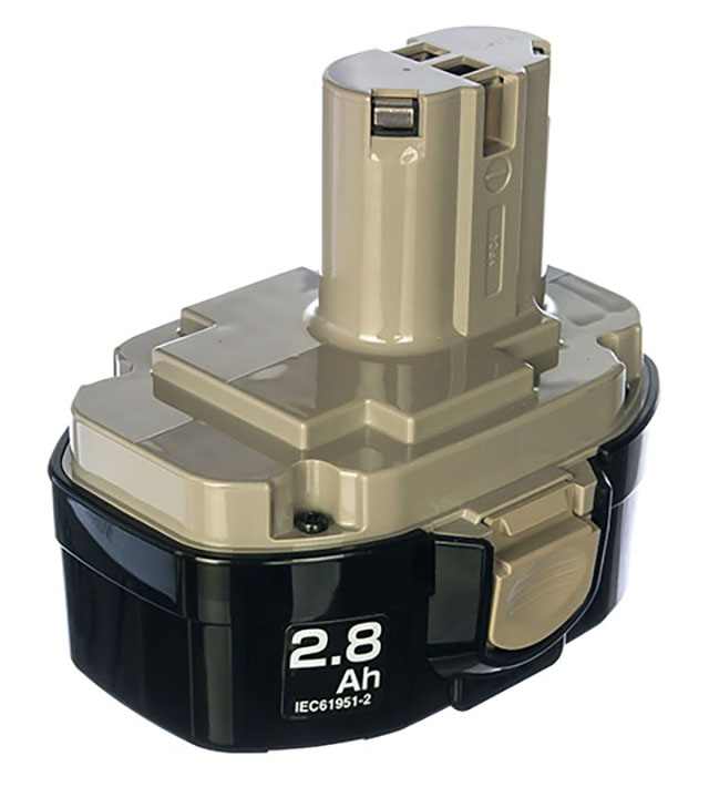 Аккумулятор Ni-Mh 18 В 2.8 Ач Makita 1835 (193061-8)