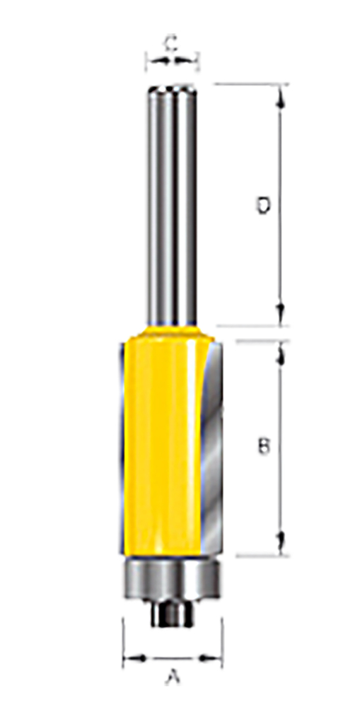 Фреза для окантовки 16х19х8х32х2Т Makita D-10540