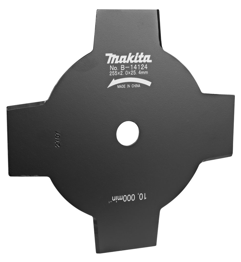 Нож для травы 4 зуба 255×25.4 мм Makita B-14124