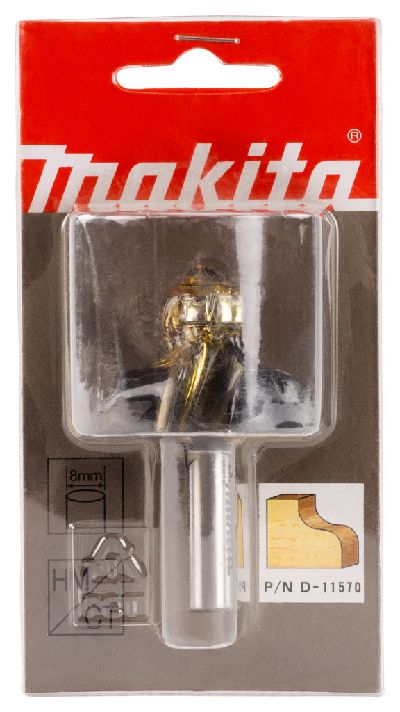 Фреза кромочная 38.1х17.46х8х32х2Т Makita D-11570