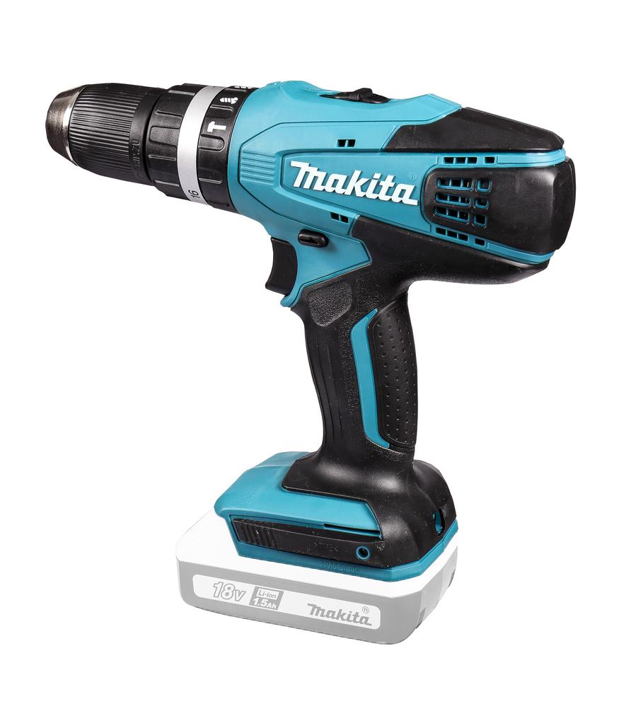 Аккумуляторная ударная дрель-шуруповерт G-Series 18 В Makita HP457DZ