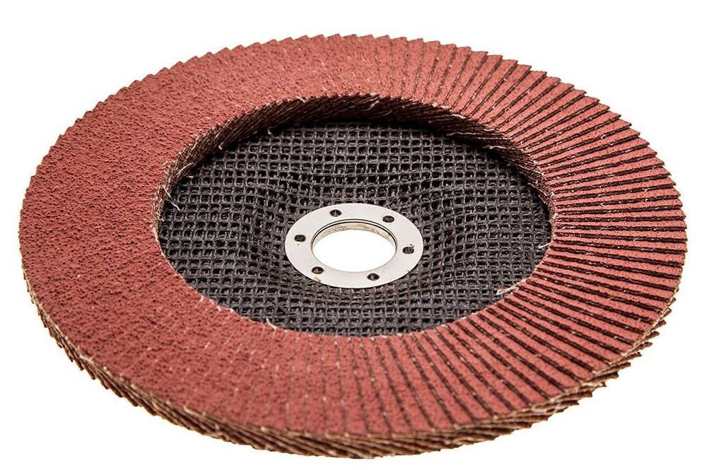 Лепестковый шлифовальный диск С60, 180 мм, стекловолокно, плоский Makita D-28547