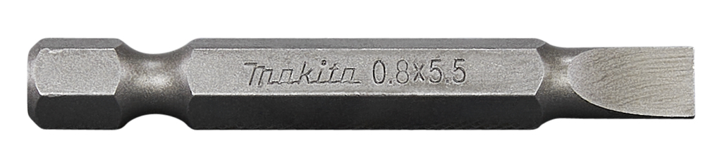 Бита Slotted SL0.8X5.5, 50 мм, E-form (MZ) 3 шт Makita B-25301