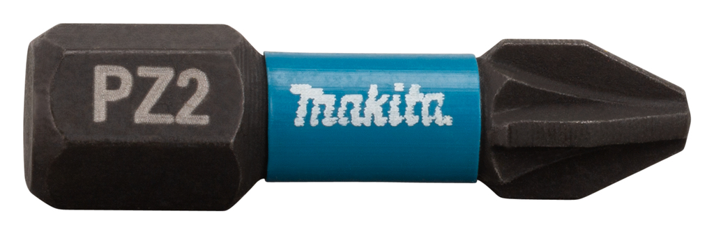 Бита Impact Black PZ2, 25 мм, C-form, 2 шт Makita B-63644 Бита Impact Black PZ2, 25 мм, C-form, 2 шт Makita B-63644