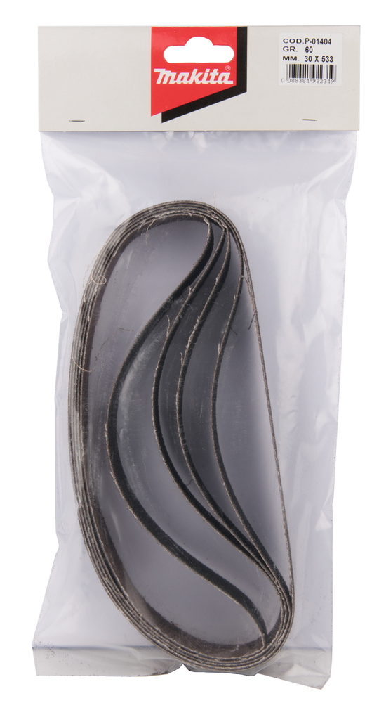 Шлифовальная лента 30х533 мм, K60, 5 шт Makita P-01404