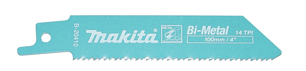 Сабельная пилка для металла 100x0,9x14TPI, 5 шт Makita B-20410