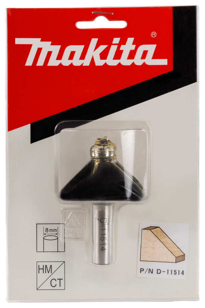 Фреза кромочная 45° 50,8х19х12х38х2Т Makita D-11514