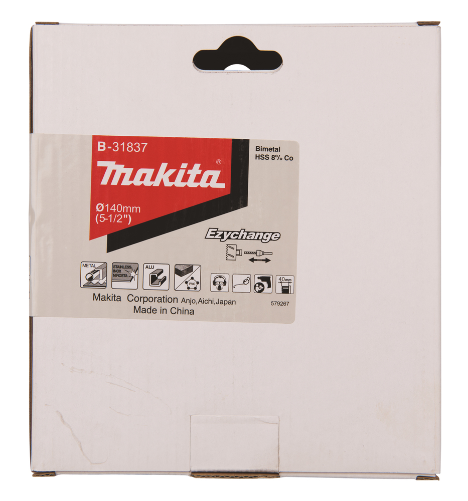 Коронка BiM 140мм Ezychange Makita B-31837