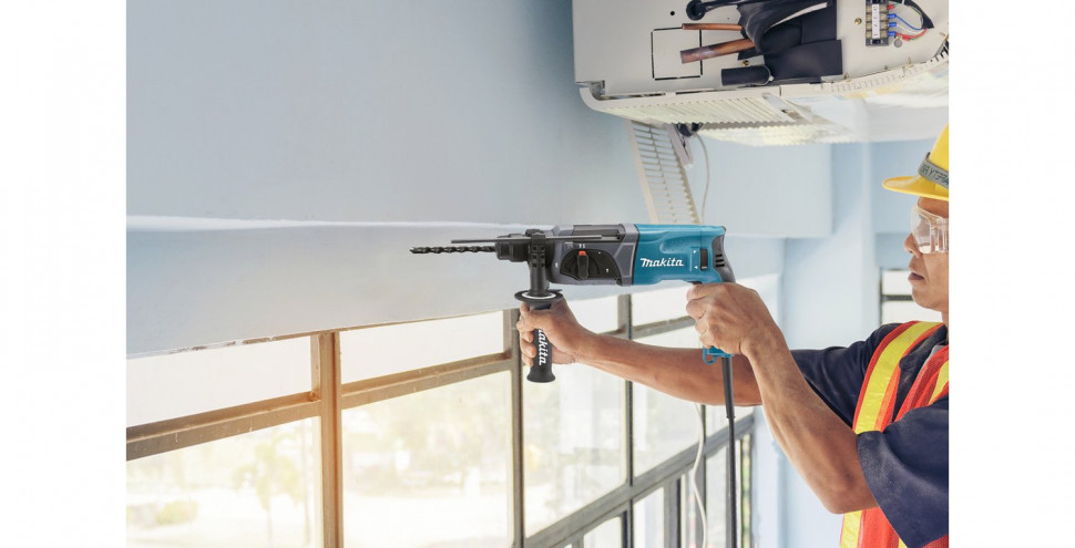 Сетевой перфоратор SDS PLUS с набором буров Makita HR2470X20