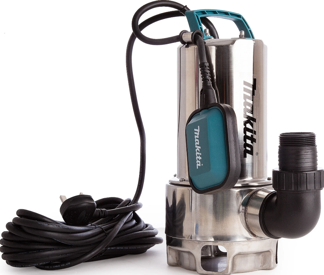 Погружной дренажный насос для грязной воды Makita PF1110