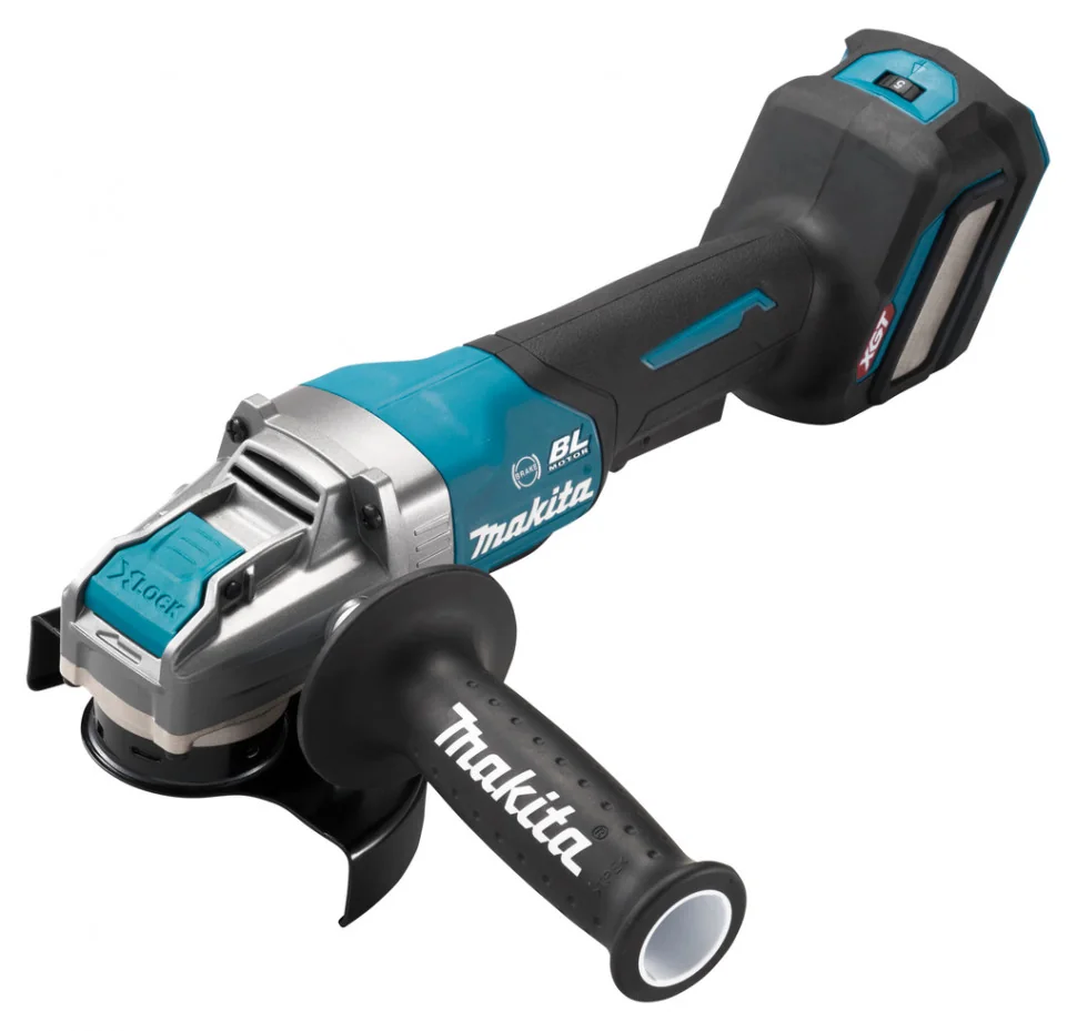 Аккумуляторная болгарка с регулировкой XGT 40 V 125 мм X-Lock (клавишный выключатель) Makita GA044GZ
