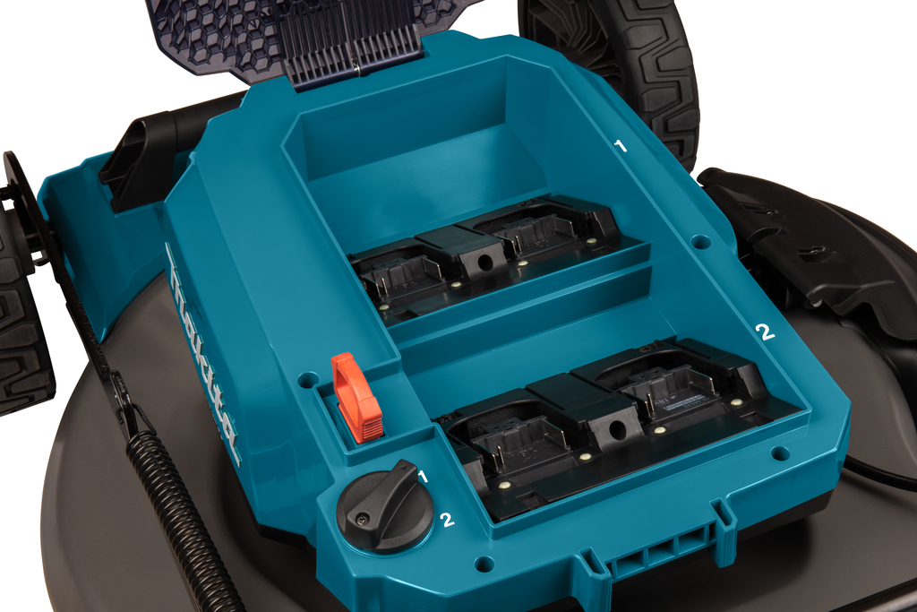 Газонокосилка Makita DLM532Z + BL1850B - 2 шт. + DC18RD — DLM532Z-PROMO