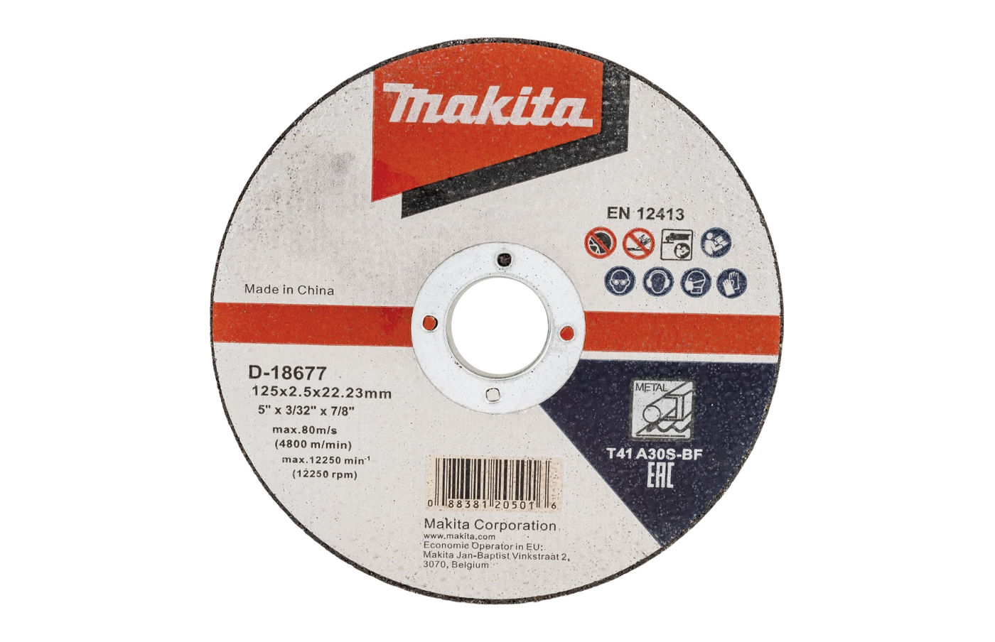 Абразивный отрезной диск для стали — D-18677