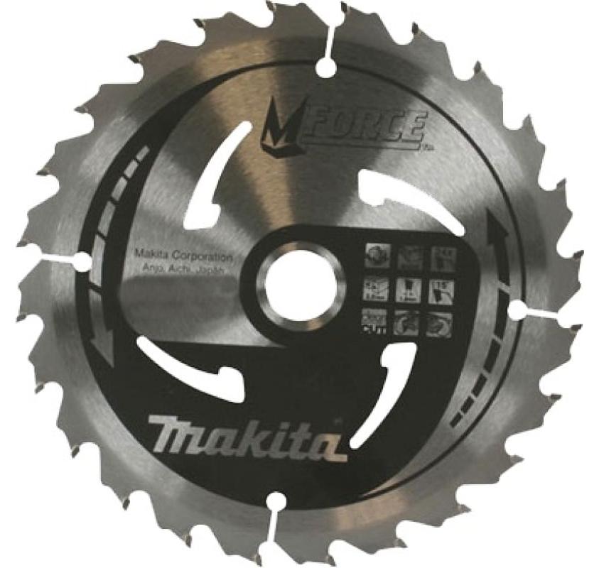 Пильный диск для дерева 185X30X1.2X24T M-FORCE Makita B-31239