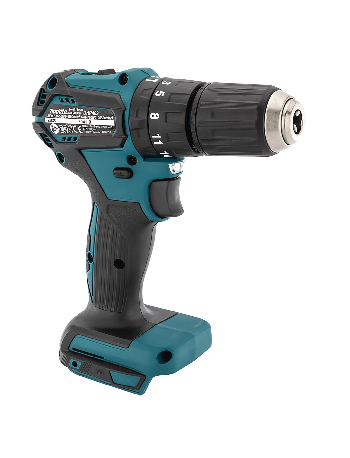 Аккумуляторная ударная дрель-шуруповерт LXT 18 В Makita DHP483Z