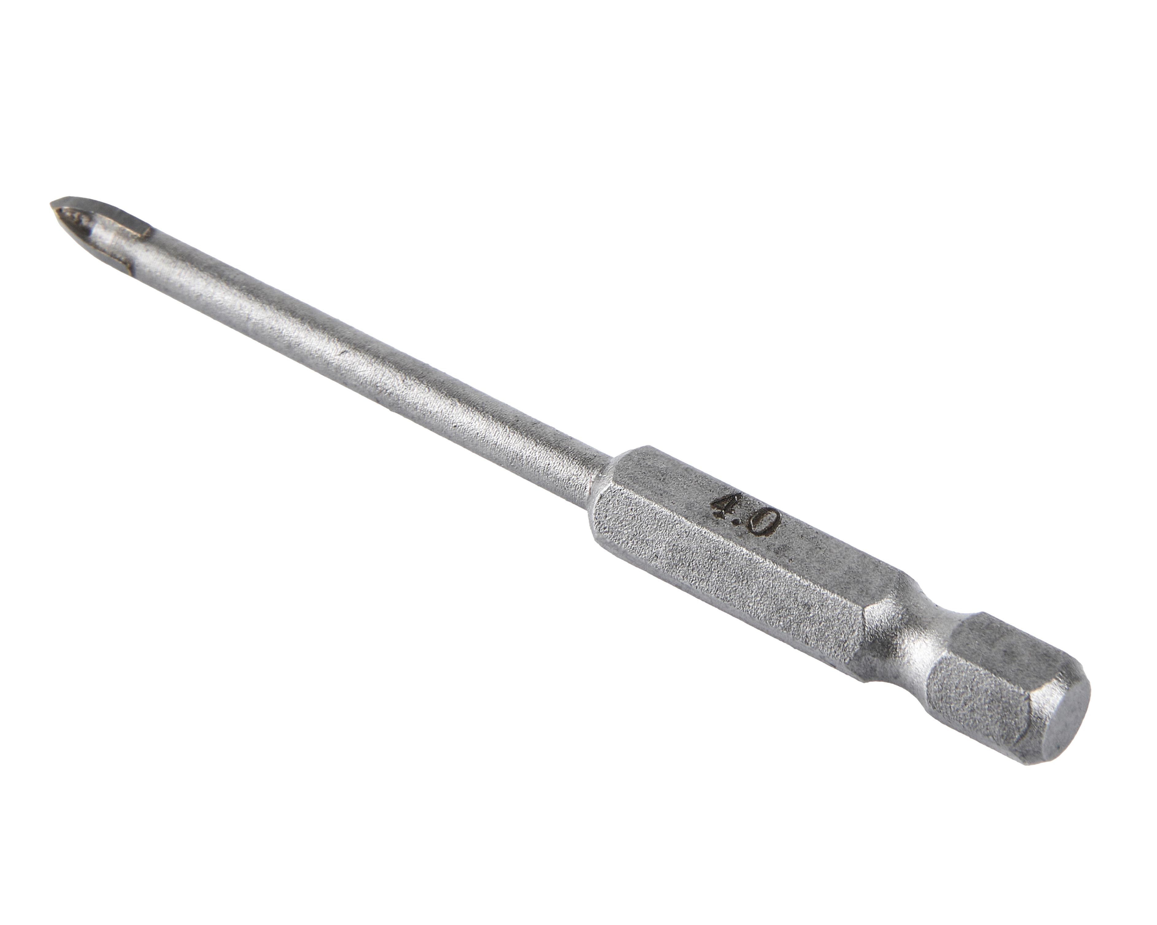 Сверло 4х70мм HEX1/4" стекло — 193824