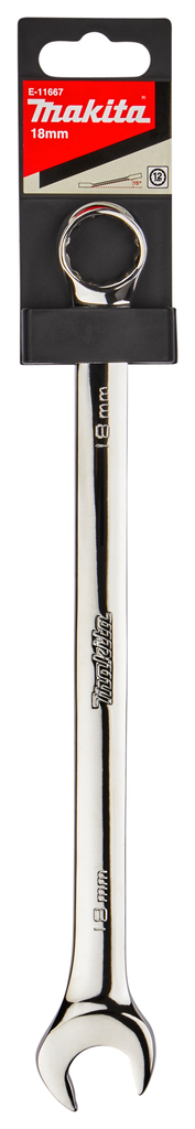 Гаечный ключ комбинированный (рожковый/накидной) 18 мм Makita E-11667