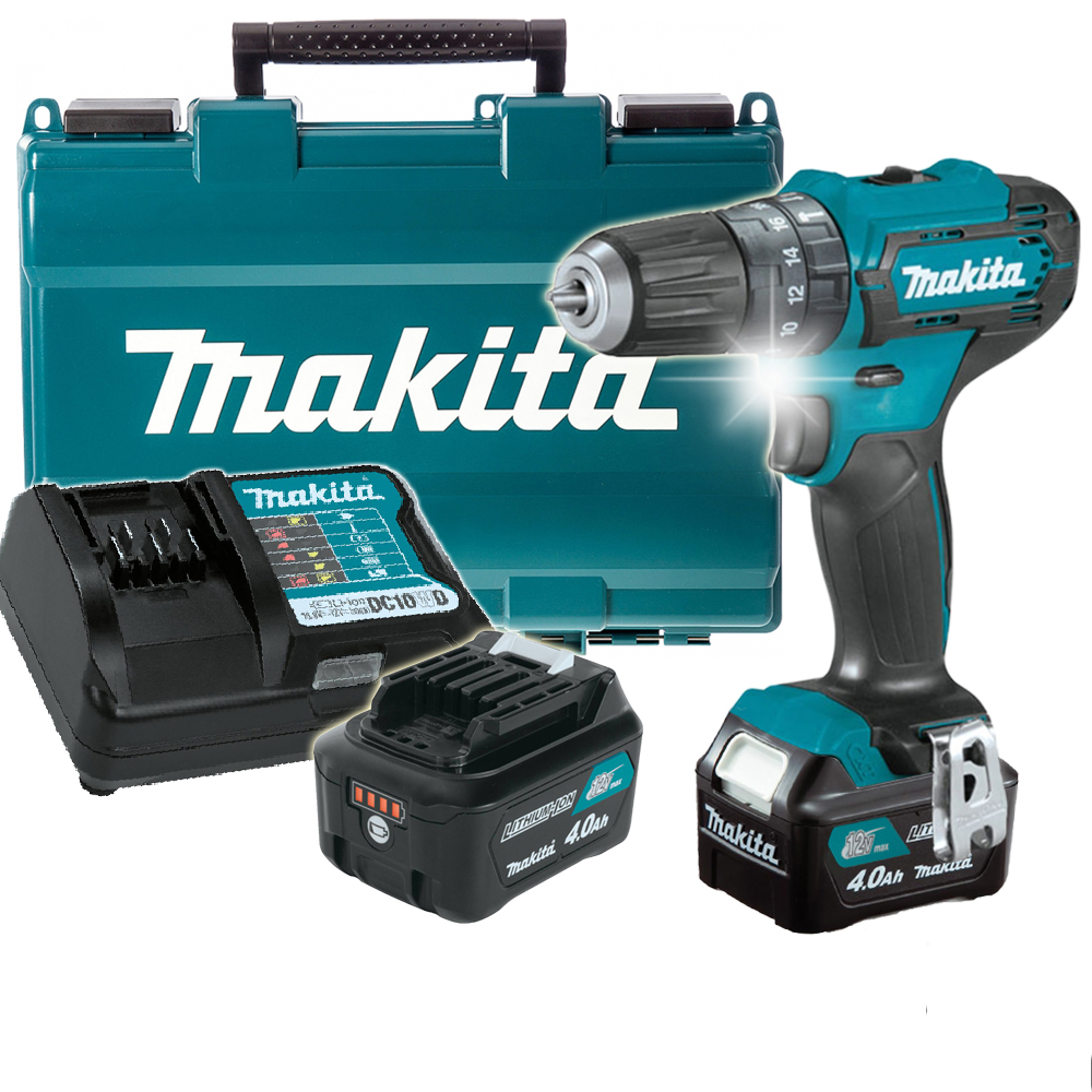 Аккумуляторная ударная дрель-шуруповерт CXT 12 В Makita HP333DWME Аккумуляторная ударная дрель-шуруповерт CXT 12 В Makita HP333DWME