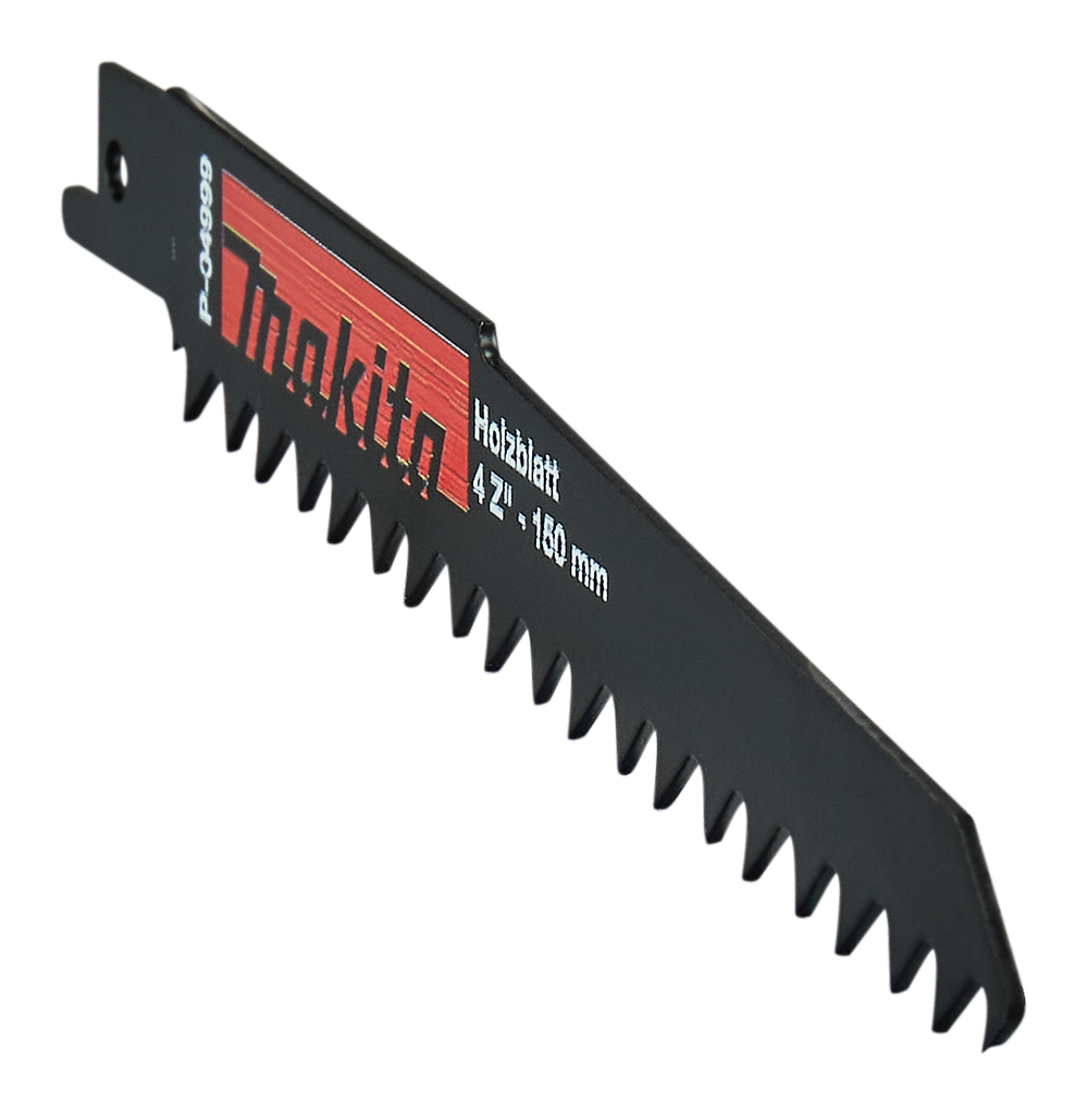 Сабельная пилка для дерева 150x1,25x4TPI, 5 шт Makita P-04999