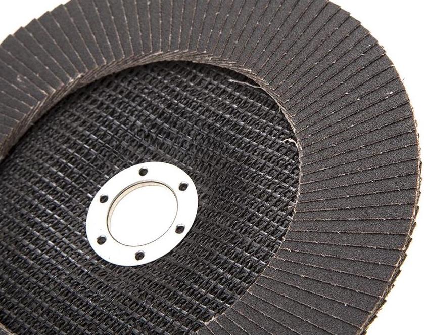 Лепестковый шлифовальный диск C120, 180 мм, стекловолокно, плоский Makita D-28167