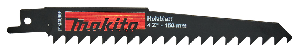 Сабельная пилка для дерева 150x1,25x4TPI, 5 шт Makita P-04999 Сабельная пилка для дерева 150x1,25x4TPI, 5 шт Makita P-04999