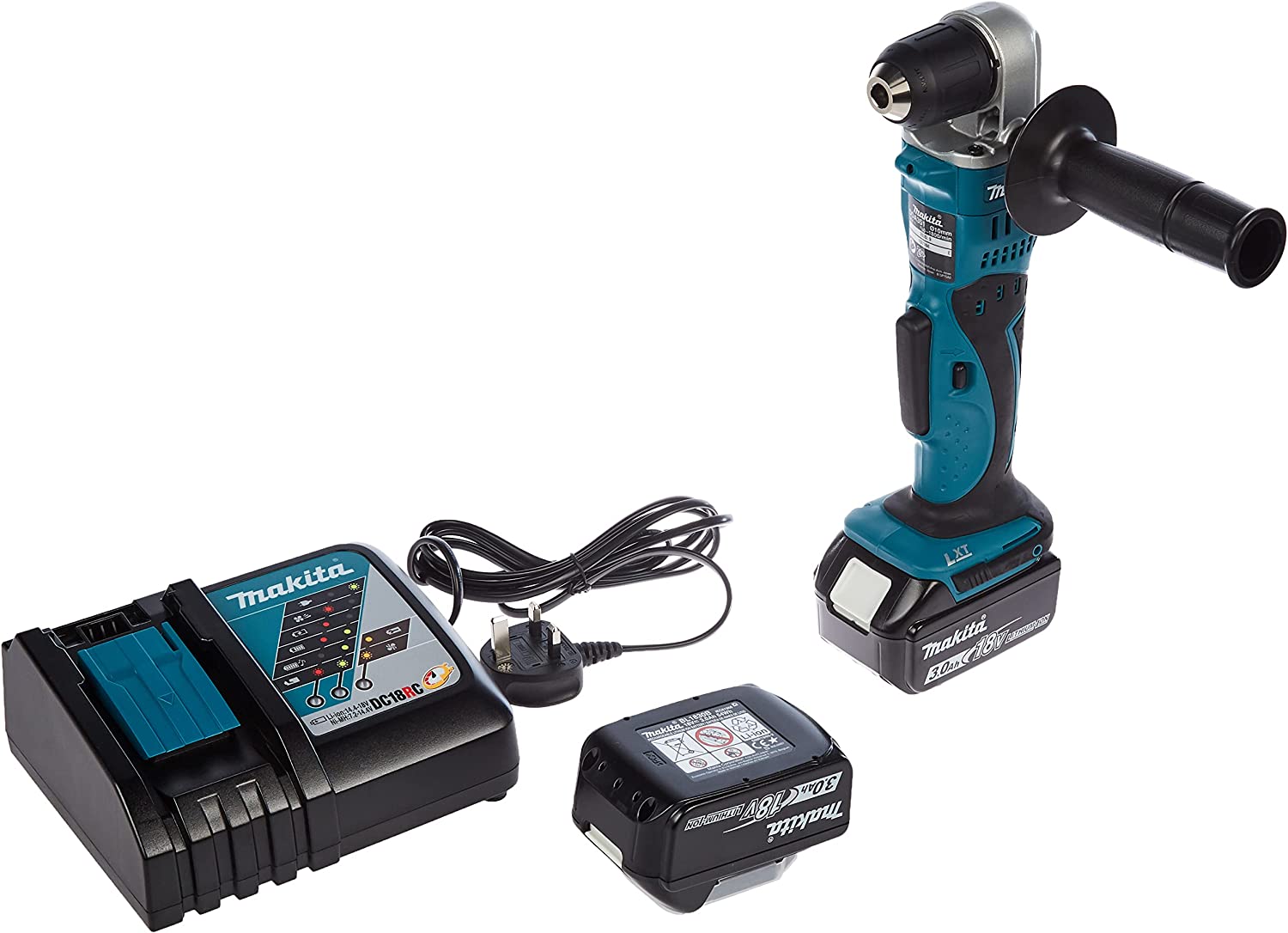 Аккумуляторная угловая дрель LXT 18 В Makita DDA351RFE